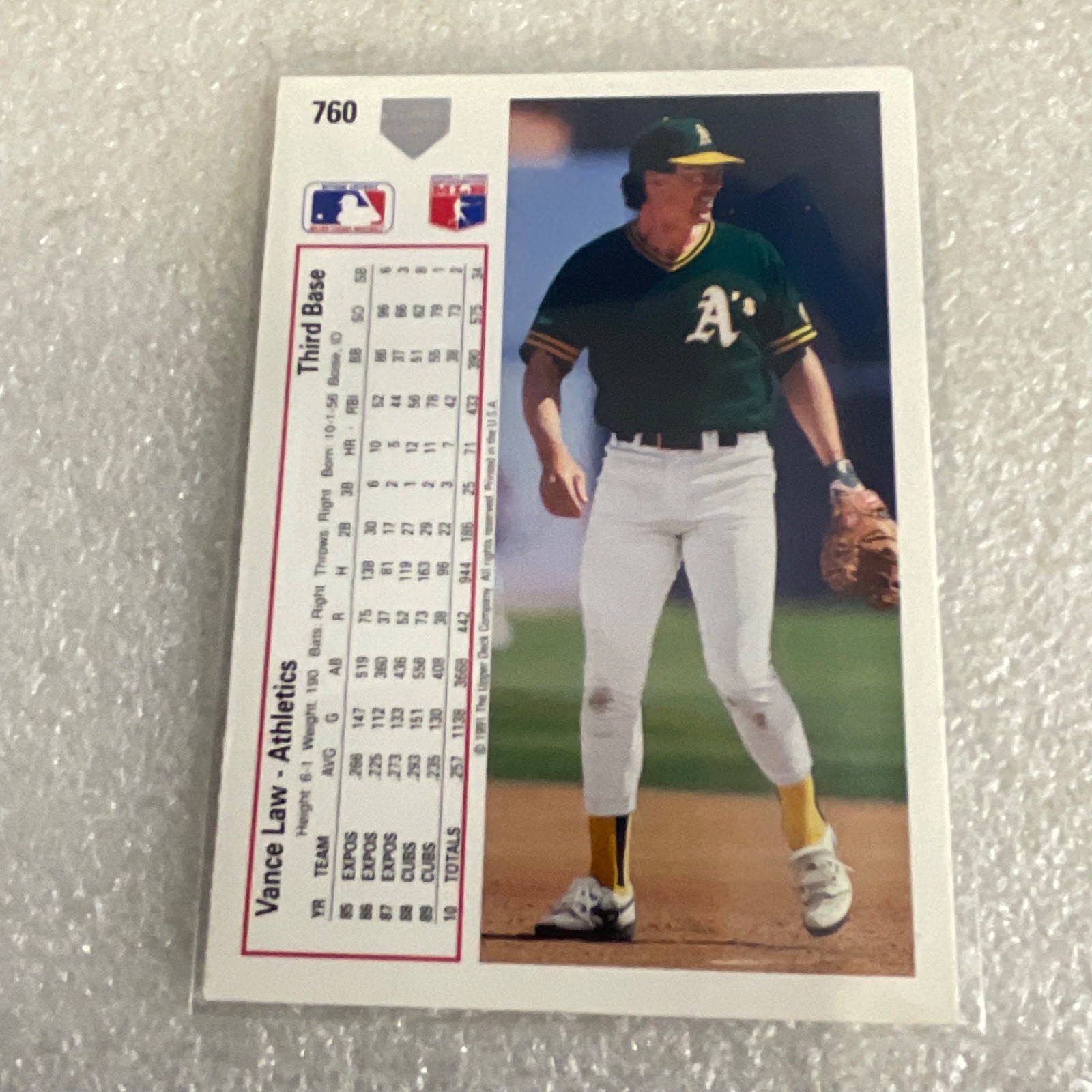 1991 Upper Deck Baseball 10 Card Lot Coleman Barfield Key Phillies Yankees - Image 20