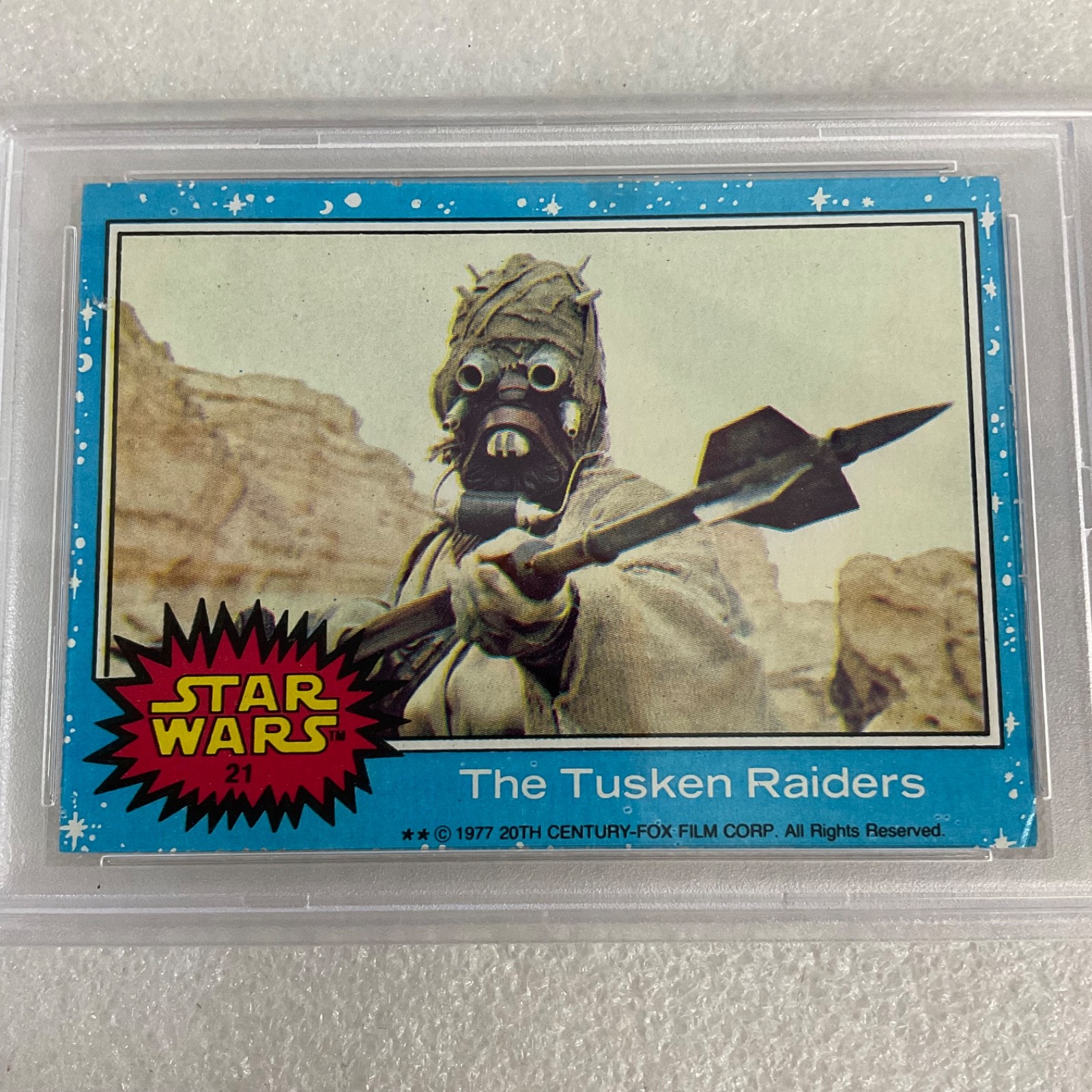 Star Wars 1977 The Tusken Raiders #21 PSA 4 CERT#151033772 - Image 5