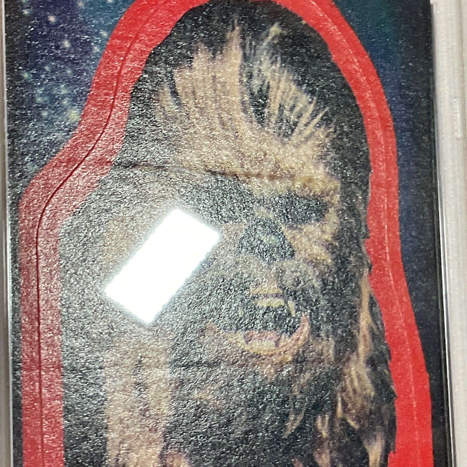 Star Wars 1977 Chewbacca Sticker Card #16 PSA 4 CERT#151033820 - Image 12