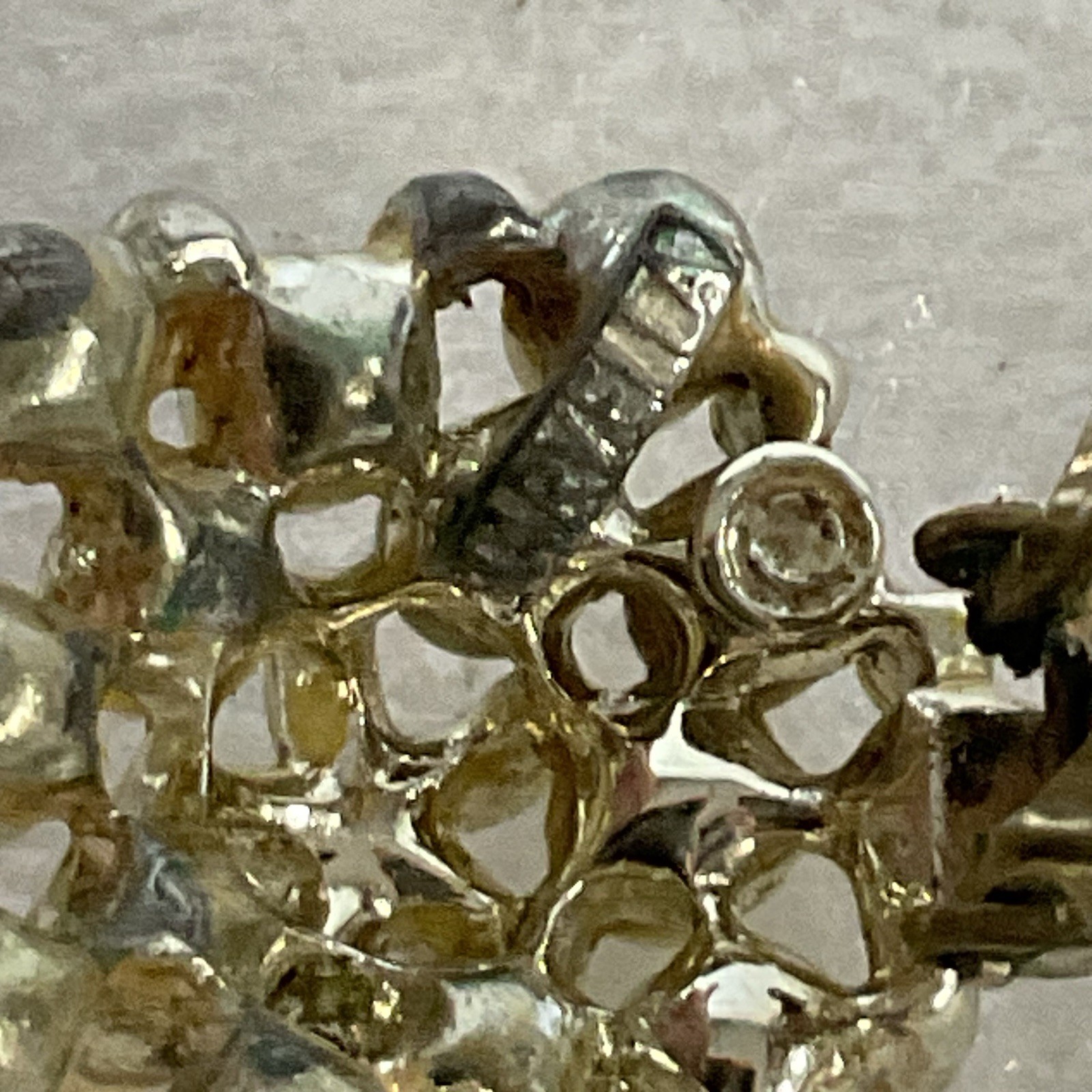 Vintage Marbella Starfish &FauxPearl Clip On Earrings With Missing Pearl&Stone - Image 5