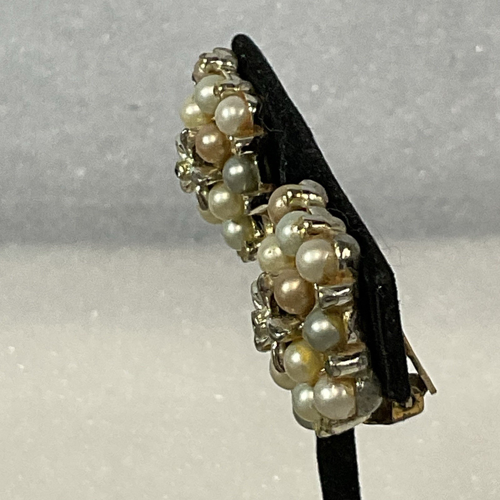 Vintage Marbella Starfish &FauxPearl Clip On Earrings With Missing Pearl&Stone - Image 16