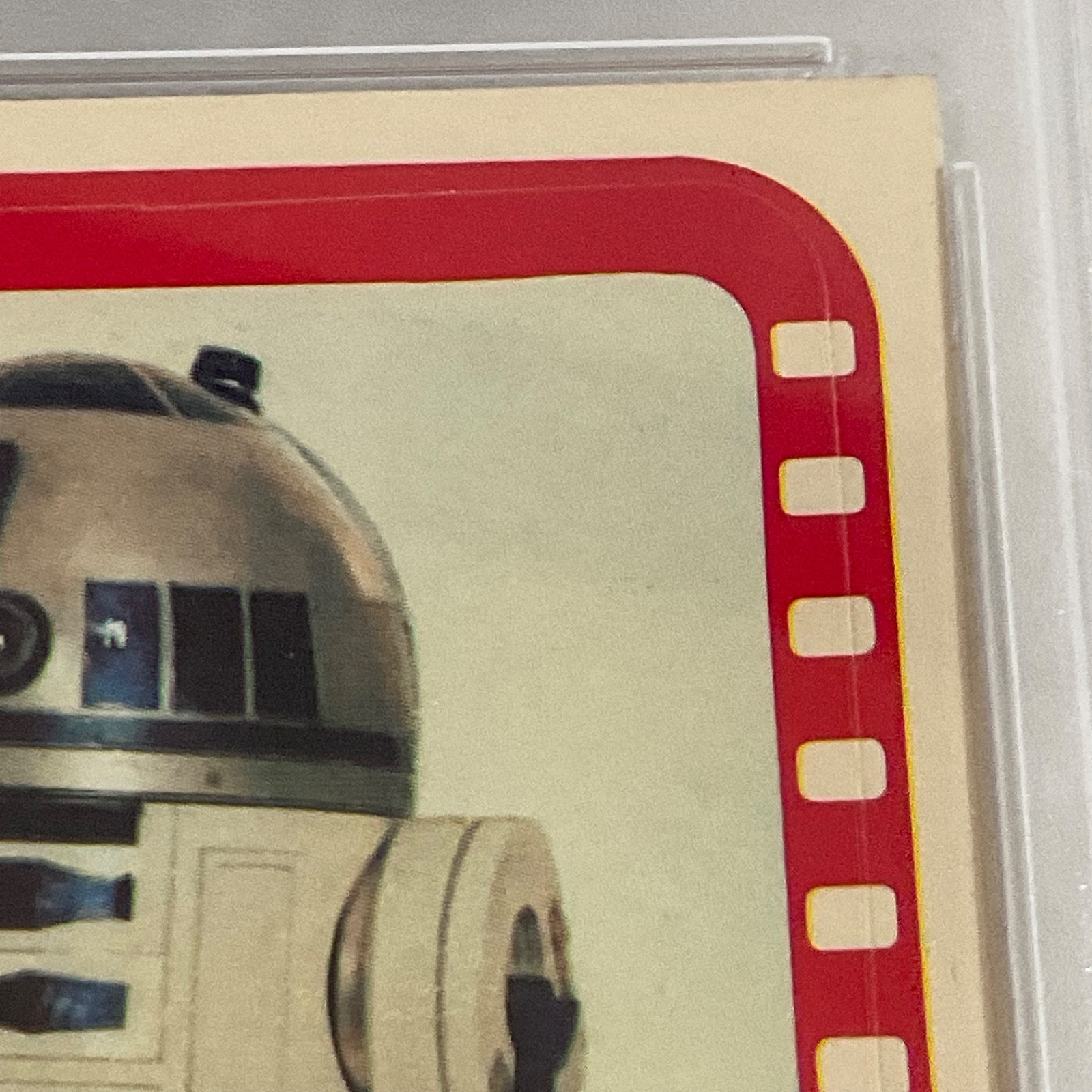 Star Wars 1977 R2-D2 Kenny Baker Sticker Card #38 PSA 4 CERT#151033822 - Image 9