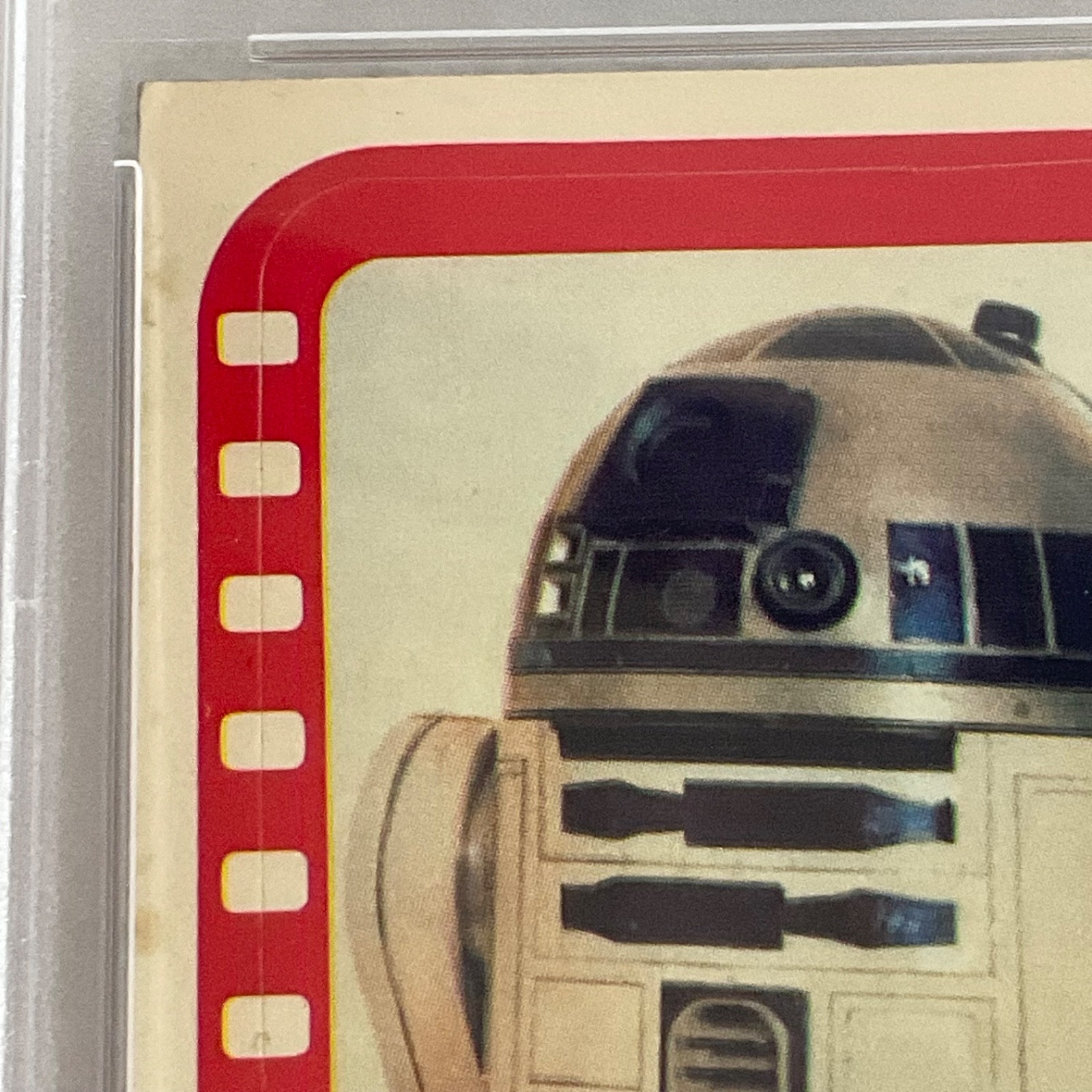 Star Wars 1977 R2-D2 Kenny Baker Sticker Card #38 PSA 4 CERT#151033822 - Image 8