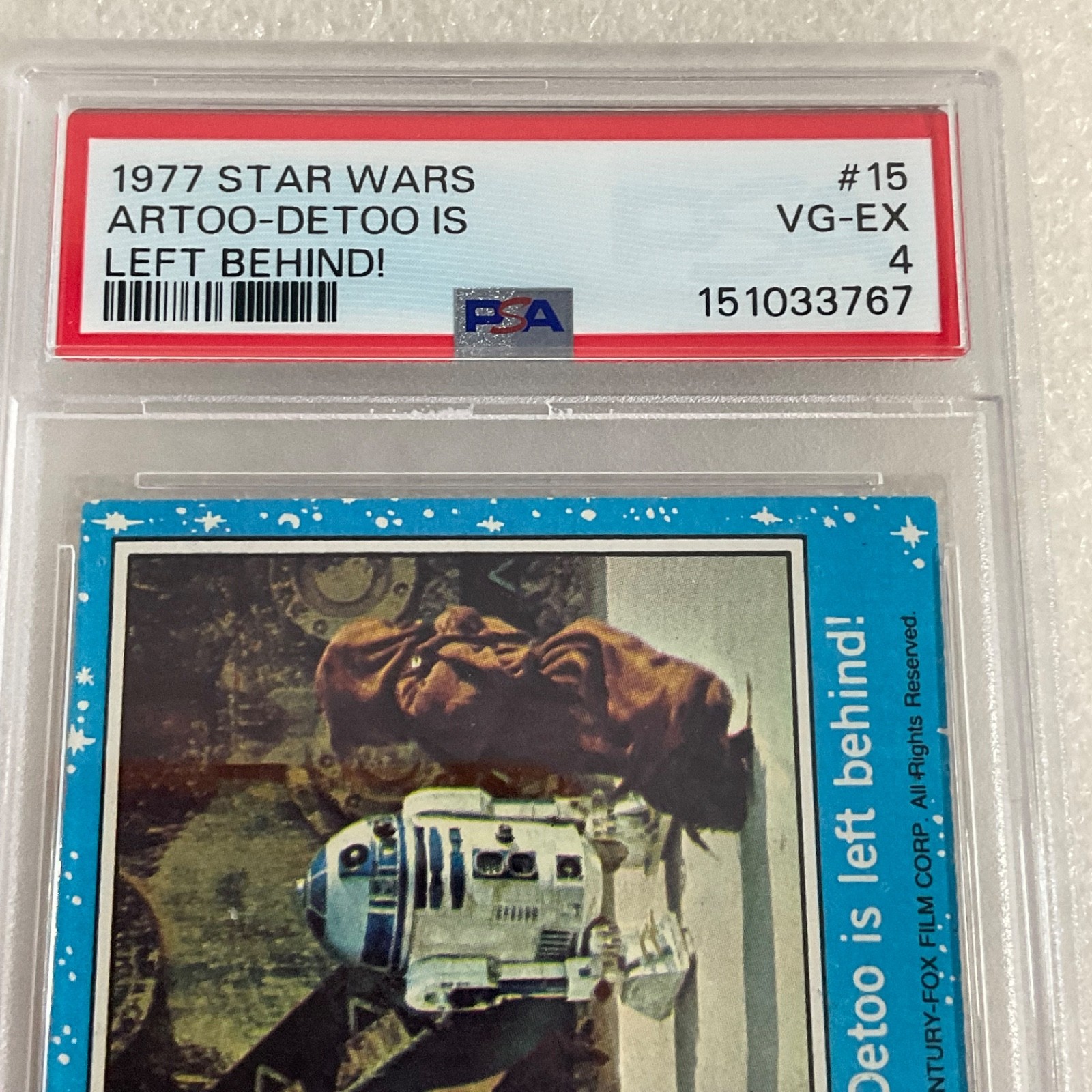 Star Wars 1977 Artoo-Detoo Is Left Behind #15 PSA 4 CERT#151033767 - Image 4
