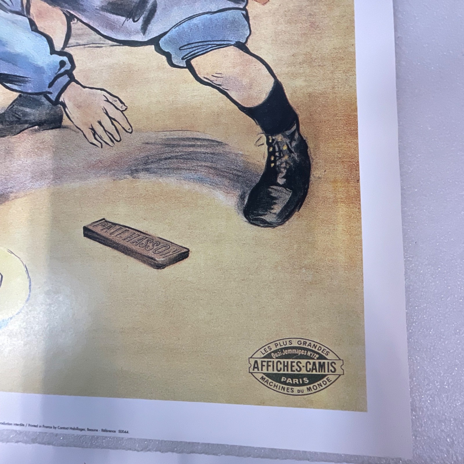 1995 Chocolat Pailhasson Lourdes Poster Affiches-Camis Print 27.5x18.5in - Image 10