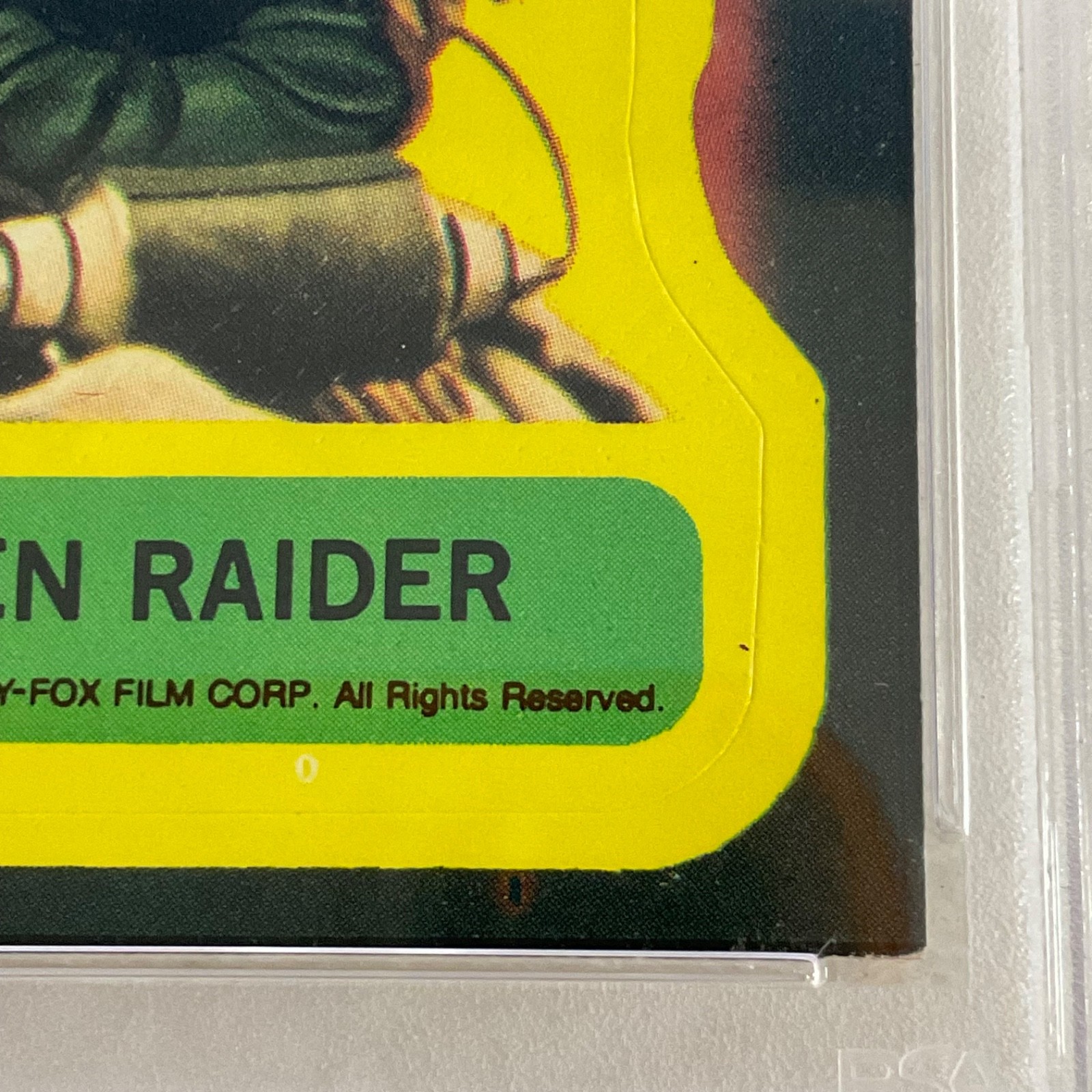 Star Wars 1977 Tusken Raider Sticker Card #10 PSA 5 CERT#151033797 - Image 8