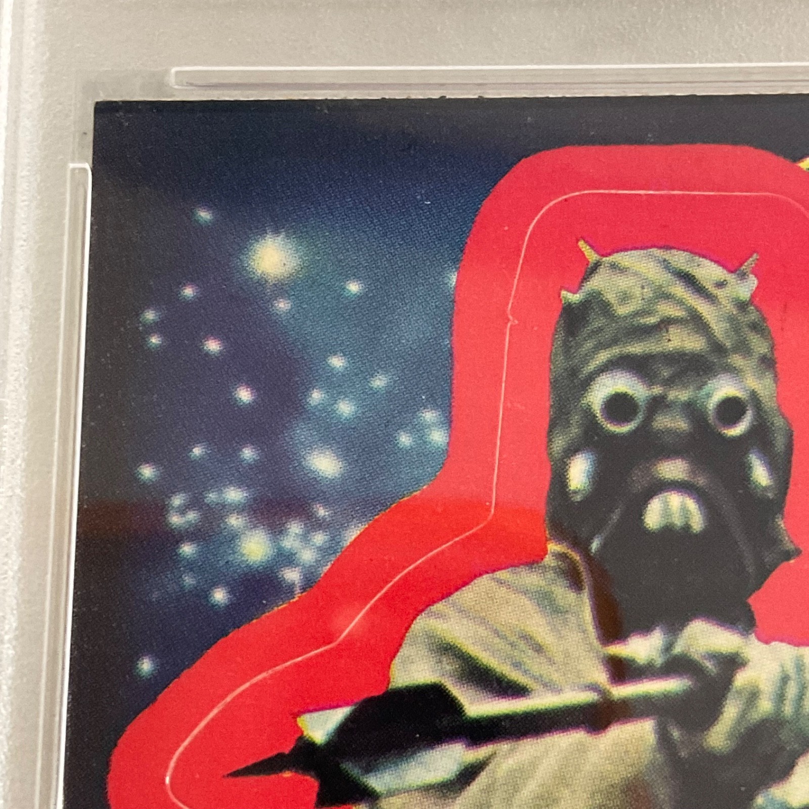 Star Wars 1977 The Tusken Raider Sticker Card #14 PSA 5 CERT#151033812 - Image 8