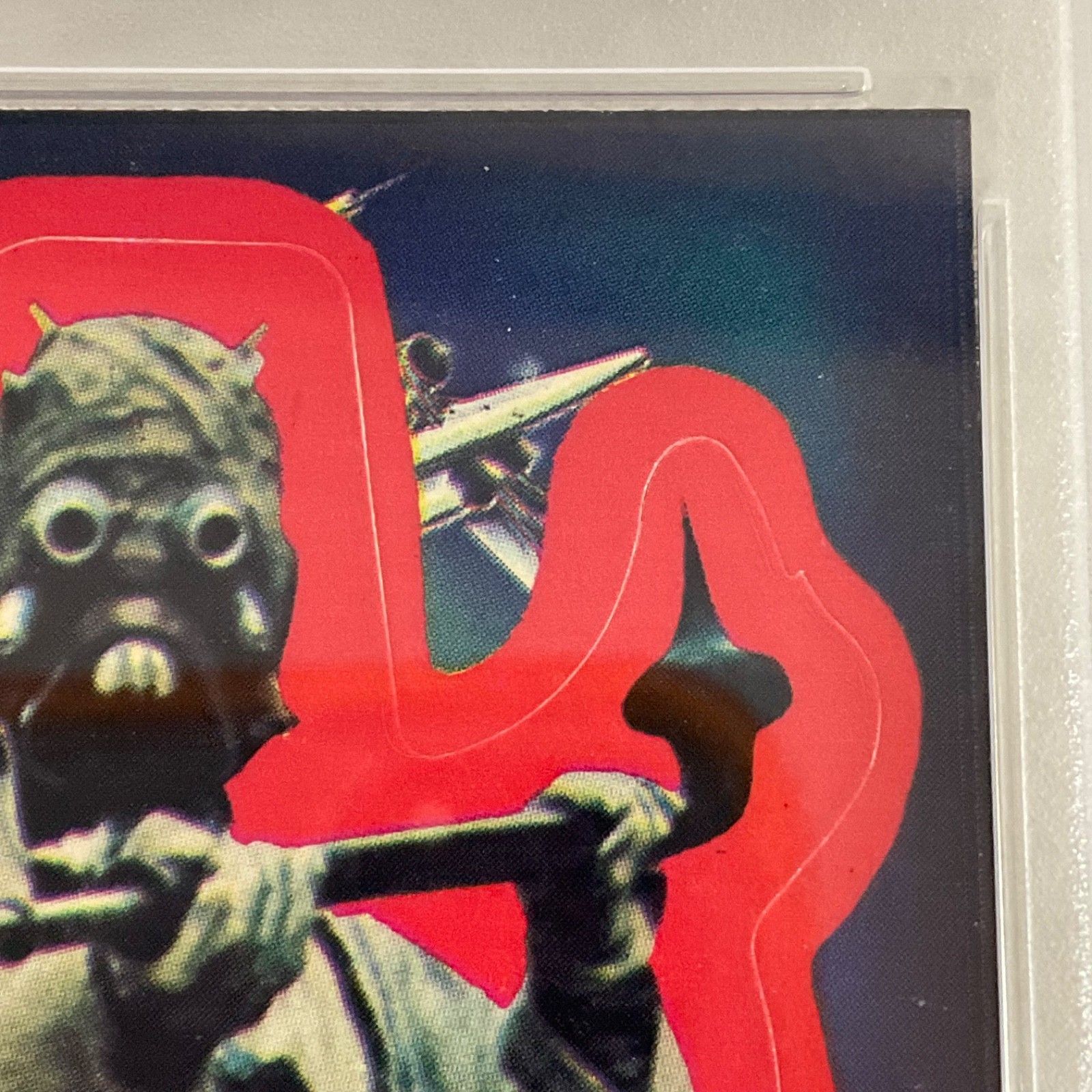 Star Wars 1977 The Tusken Raider Sticker Card #14 PSA 5 CERT#151033812 - Image 9