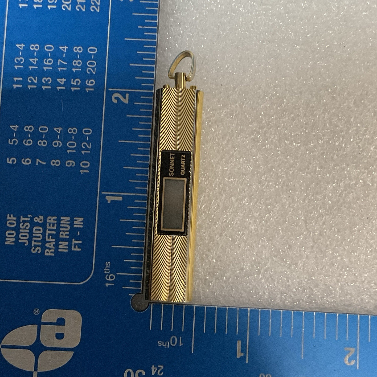 Vintage Sonnet Interpur LCD Quartz Watch Pendant Watch For Parts Not Working - Image 10