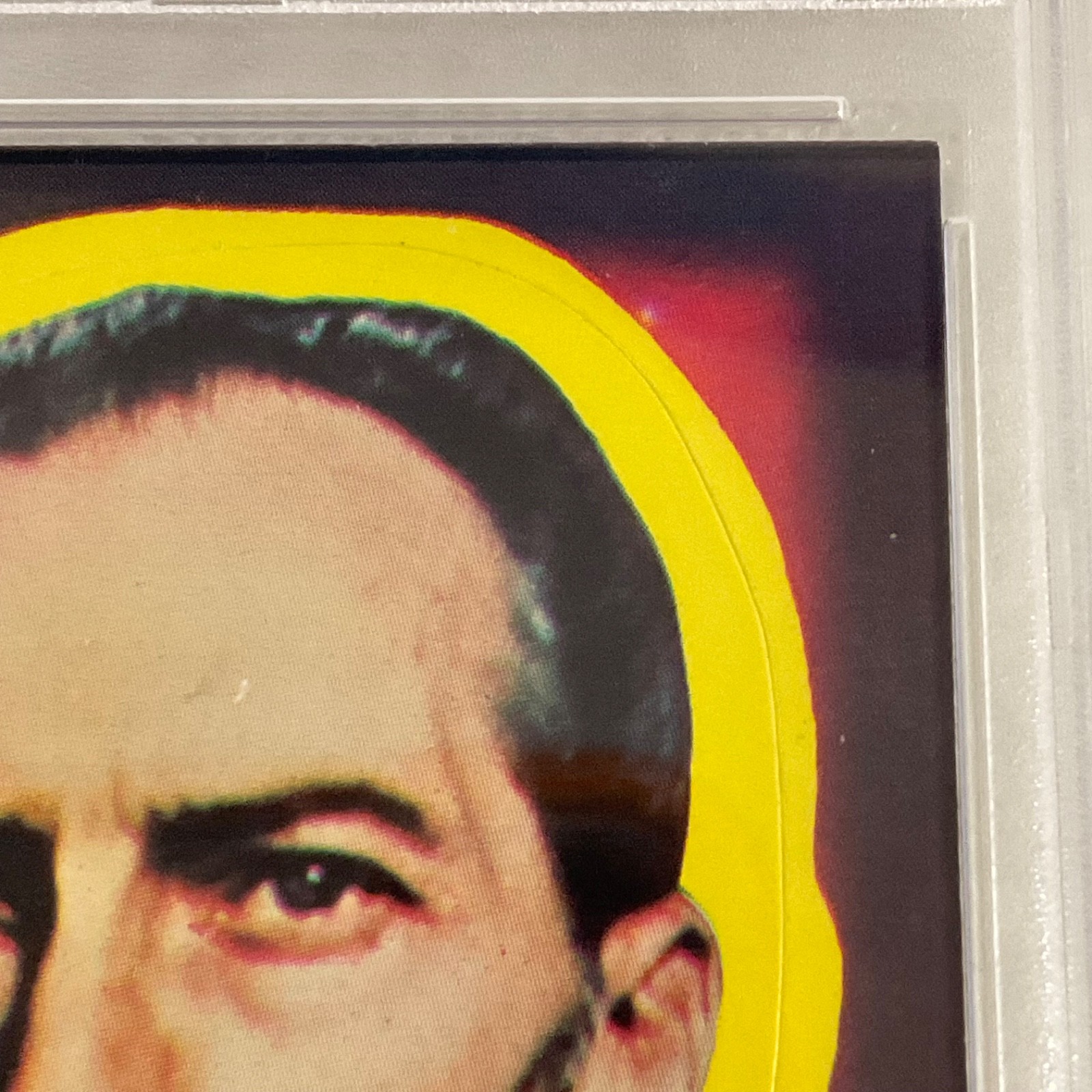 Star Wars 1977 Grand Moff Tarkin Sticker Card #8 PSA 5 CERT#151033792 - Image 9