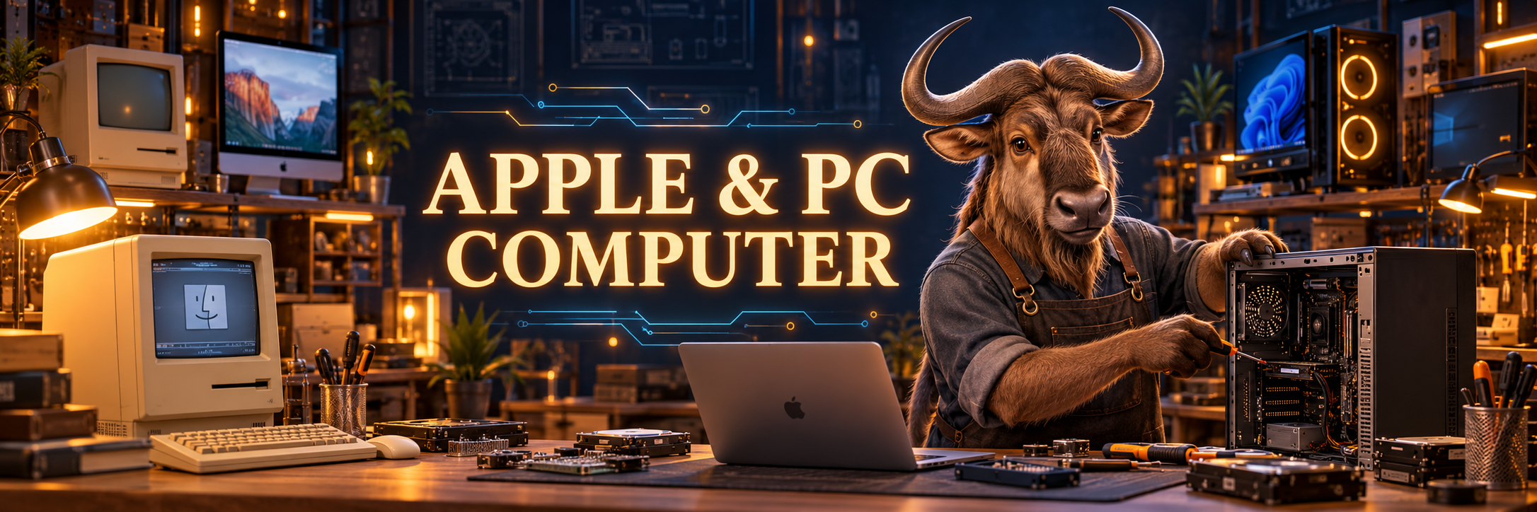 APPLE & PC COMPUTER — GNU workshop