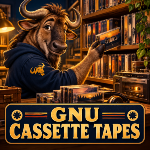 GNU CASSETTE TAPES