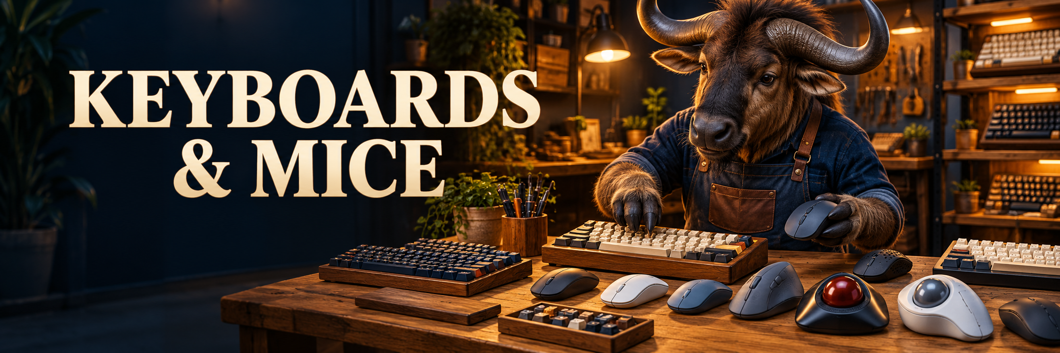 KEYBOARDS & MICE — gnu workshop