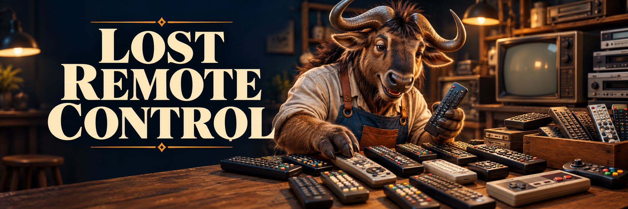 LOST REMOTE CONTROL — gnu workshop