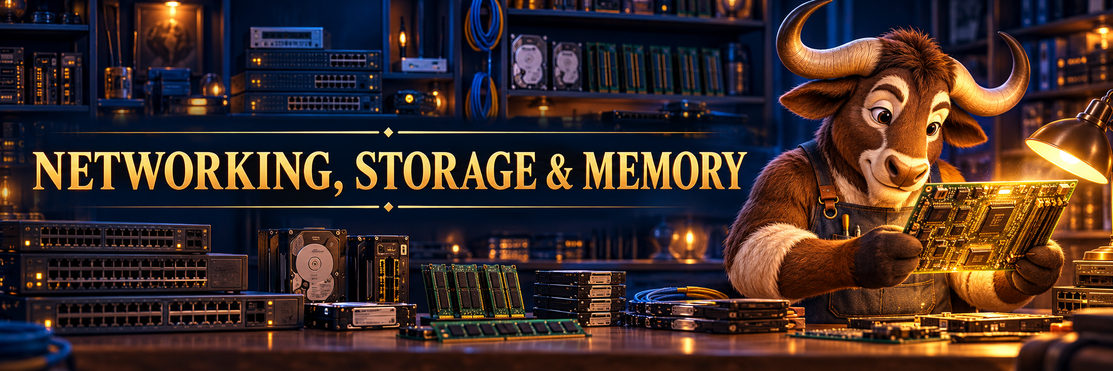 NETWORKING, STORAGE & MEMORY — gnu workshop