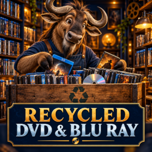 RECYCLED DVD & BLU RAY