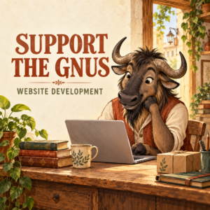 Support the Gnus — Website Development - Image 1