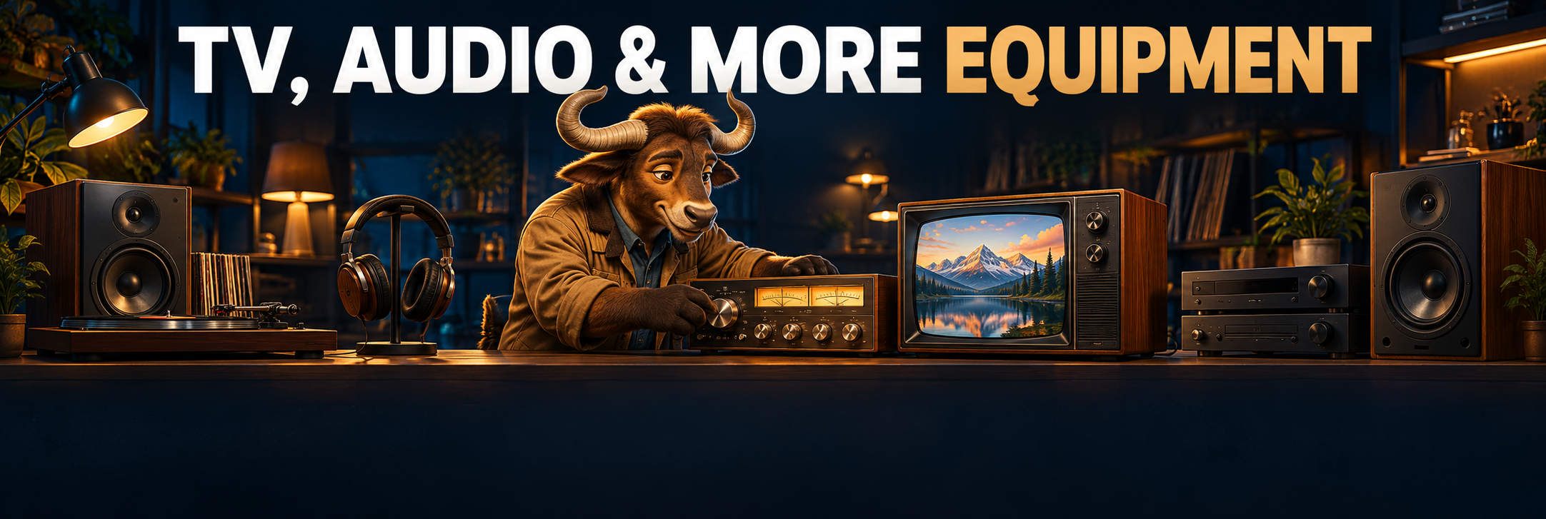 TV, AUDIO & MORE EQUIPMENT — gnu technician